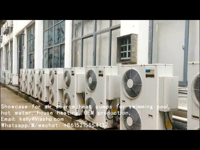 R22 Household 600L EVI Air Source Heat Pumps IPX4 With Wifi Control