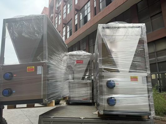 Cascade High Temperature Steam Air Source and Water Source heat pump 120 degree