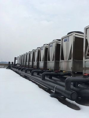 Economizer Intelligent Control EVI Air Source Heat Pump DHW Anti Rust
