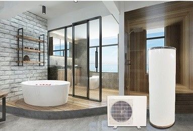 Economizer Intelligent Control EVI Air Source Heat Pump DHW Anti Rust