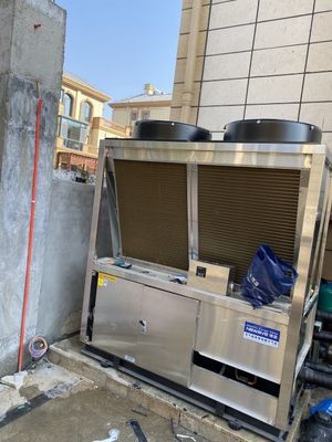 IPX4 Evi Chiller Heat Pump With R410A Scroll Compressors