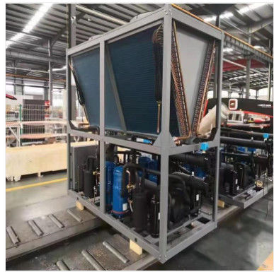 19.5KW Hybrid Air Source Heat Pump Dormitories Commercial Geothermal Heat Pump