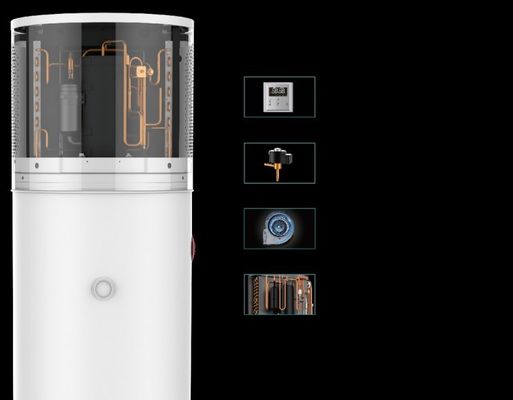 Hot Water Domestic All In One Heat Pump High Temperature For Cooling Heating