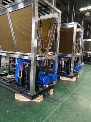 Air To Water Heating Hot Water Supply System High Altitude Intelligent Controlled