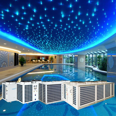 Swimming Pool DC Inverter Heat Pump Low Carbon Route To Warm Water Stepless