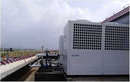 R744 CO2 Air To Water Heat Pump 160kW Commercial For Heating Cooling Hot Water