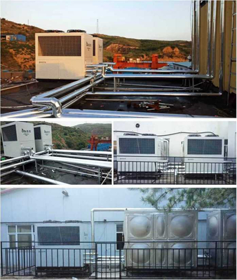 R744 CO2 Air To Water Heat Pump 160kW Commercial For Heating Cooling Hot Water