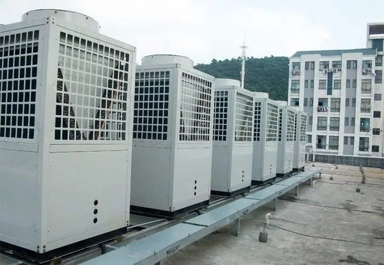 AC Inverter CO2 Heat Pump Residential For Combined Space Heating Hot Water Heating