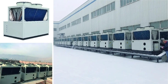 160Kw CO2 Water Source Heat Pump for School University Heating And Hot Water
